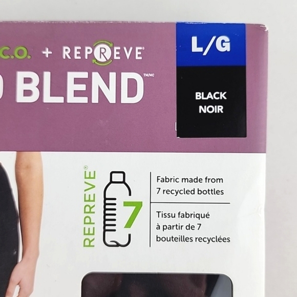 PARADOX Women's Black Merino Blend Legging Performance BaseLayer Drirelease Sz L - Picture 4 of 9